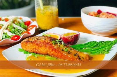 Cách làm món cá hồi sốt chanh dây thơm ngon dinh dưỡng cao