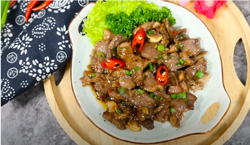 Lưỡi heo Lưỡi heo xào chua ngọt