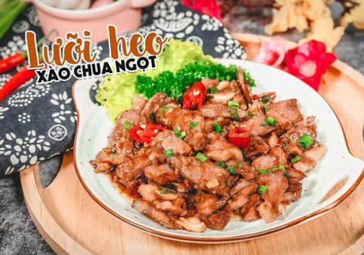 Lưỡi heo Cách nấu lưỡi heo chua ngọt